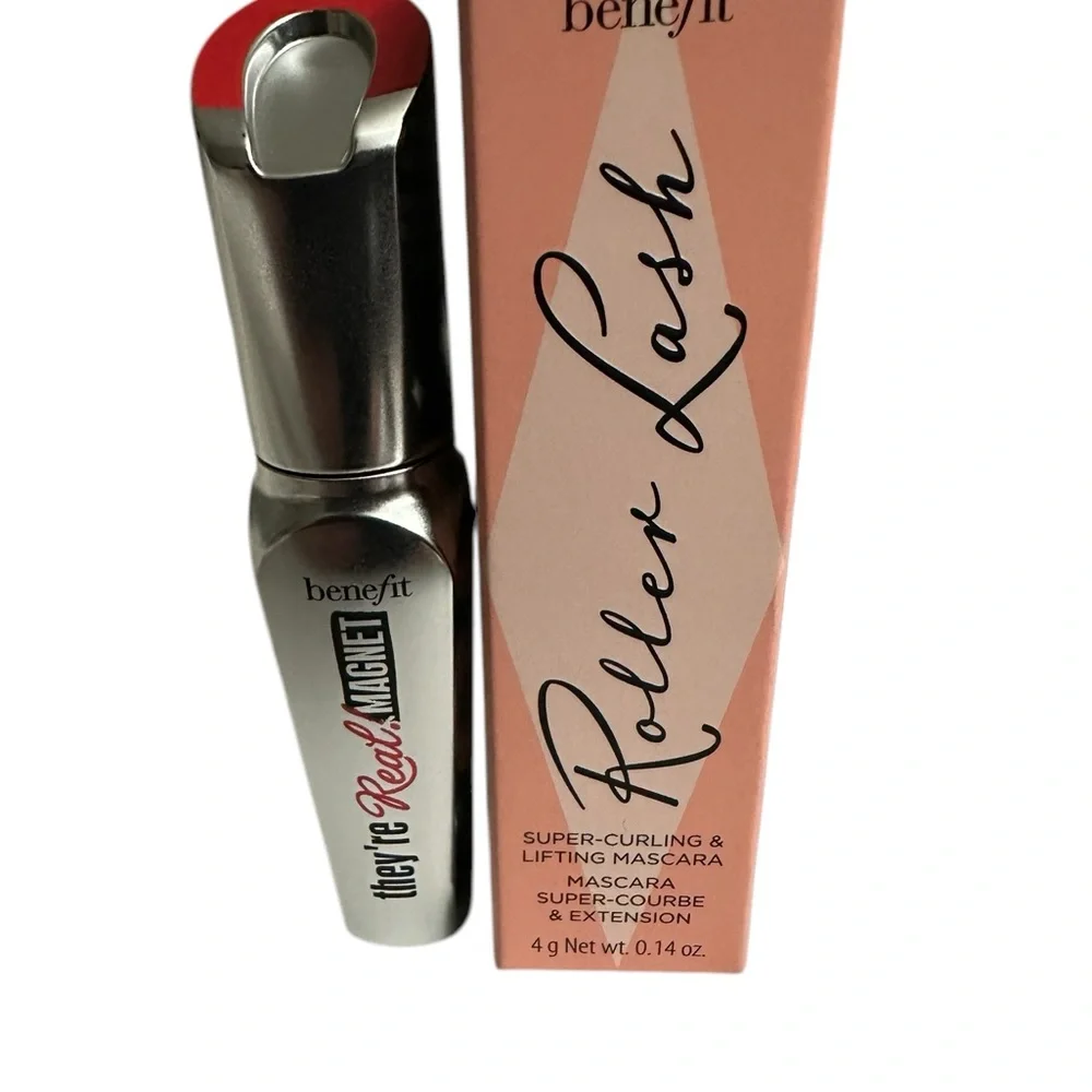 Bundle BENEFIT Minis Mascara Rollar Lash & they’re Real Magnet BLACK NEW